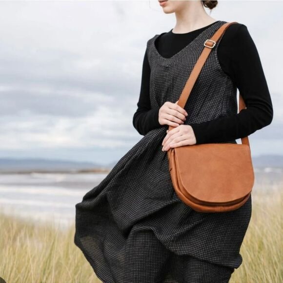 Engs Burg VTG 70s leather shoulder purse - Picture 15 of 15